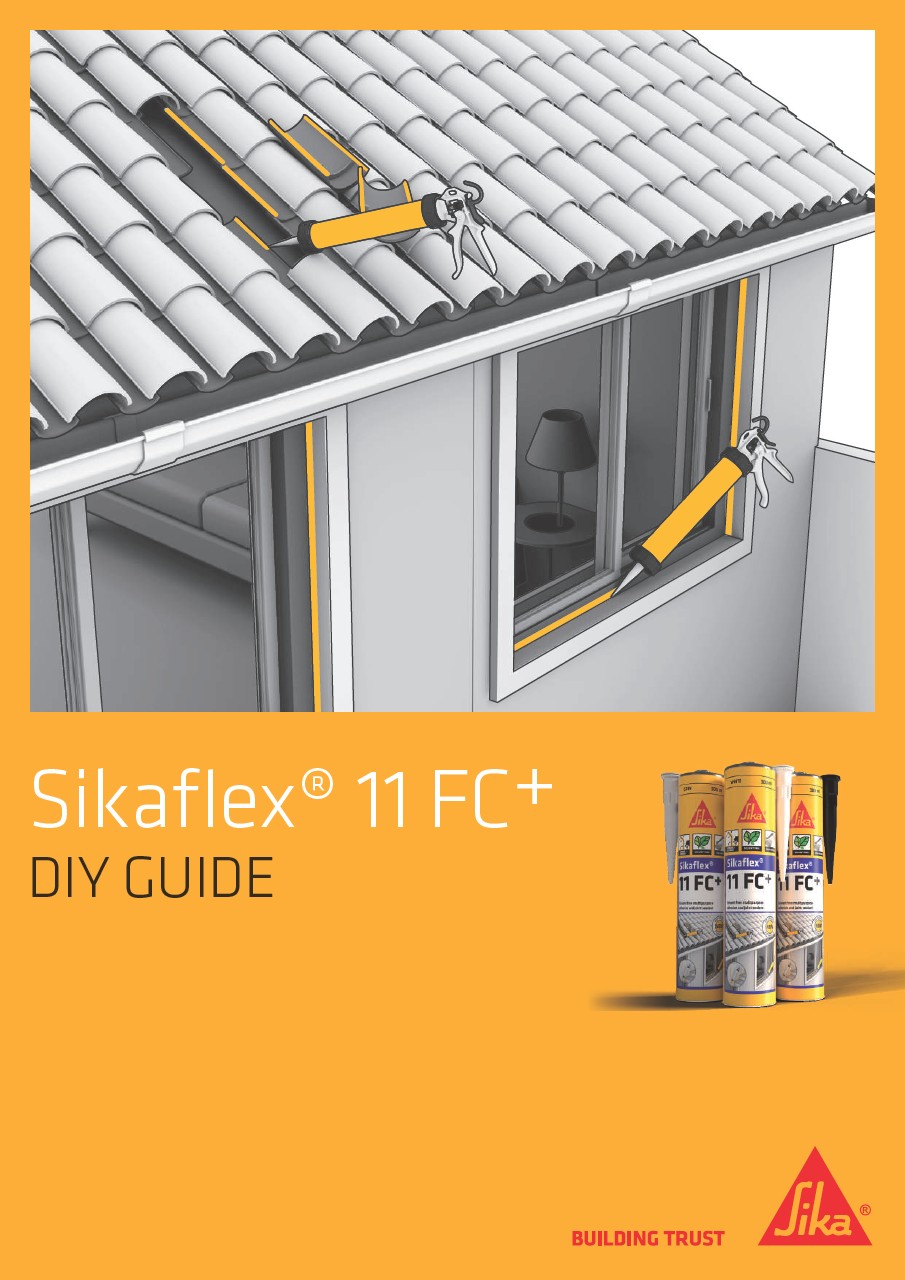 Sikaflex 11FC All Purpose Polyurethane Adhesive 300 ml-Gray