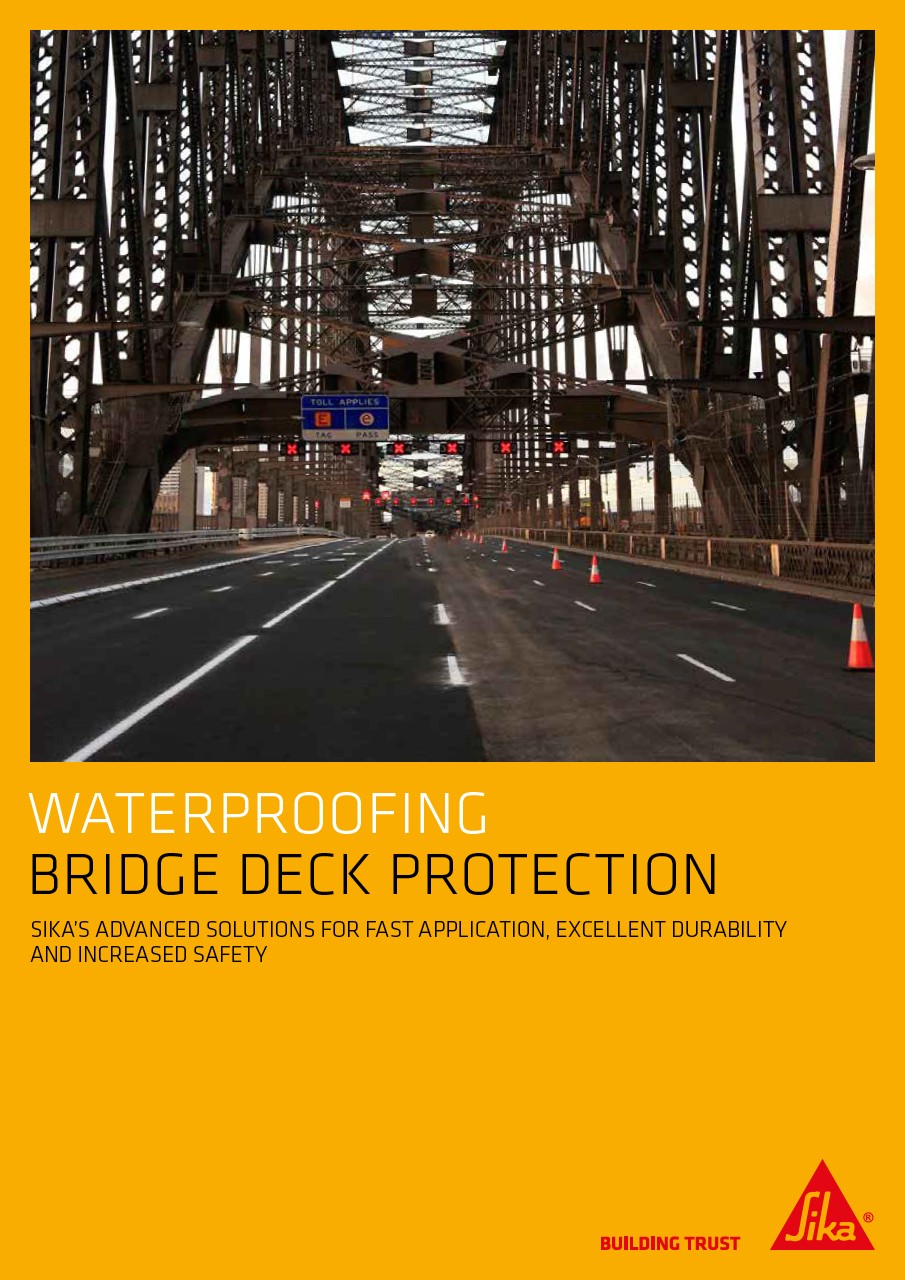 Bridge deck waterproofing and protection