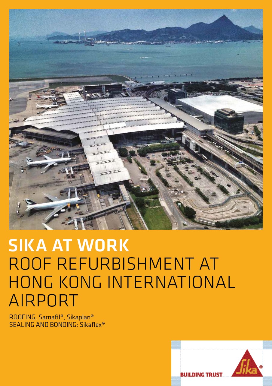 Roof Refurbishment at Hong Kong International Airport