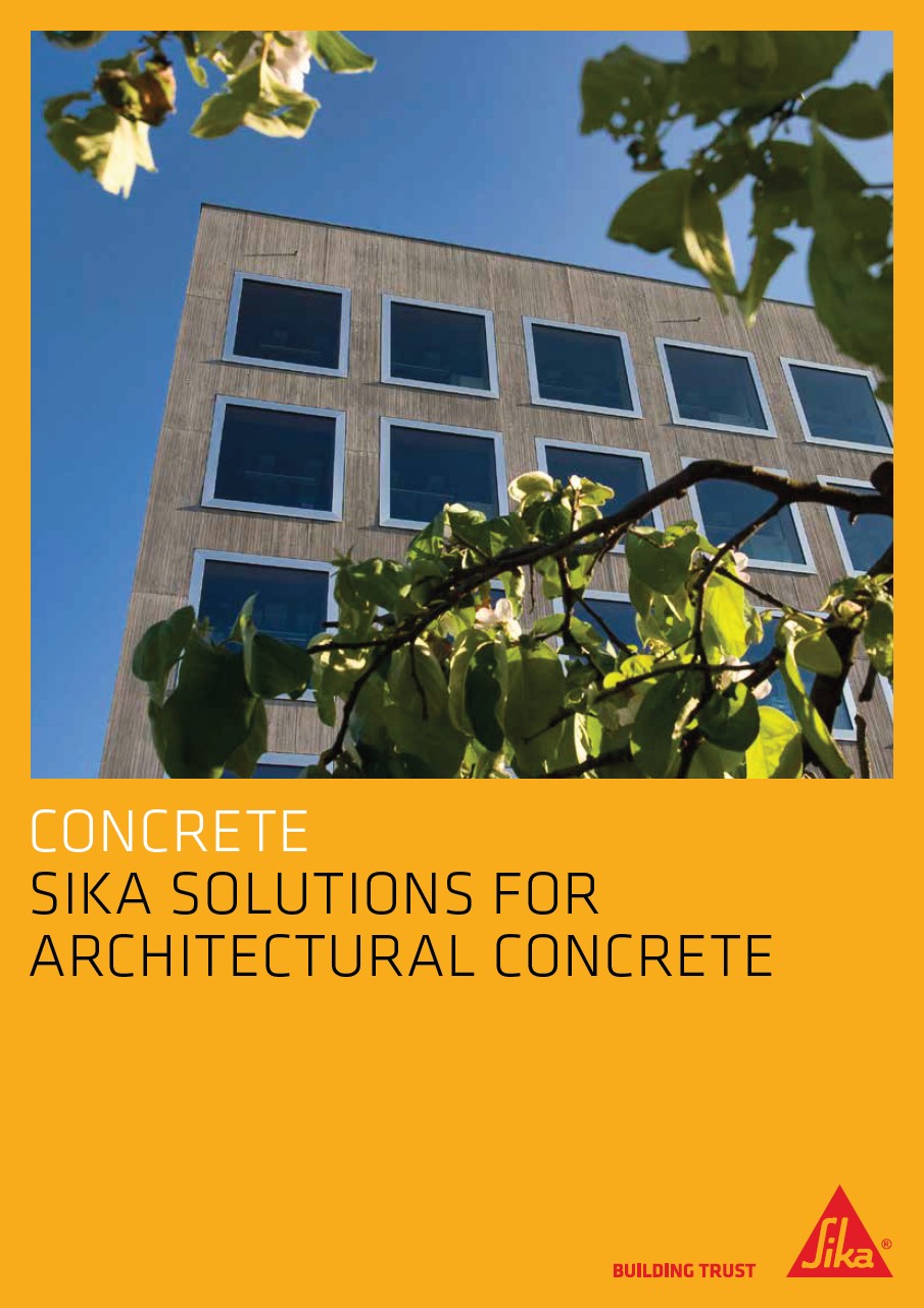 Sika Solutions for Architectural Concrete