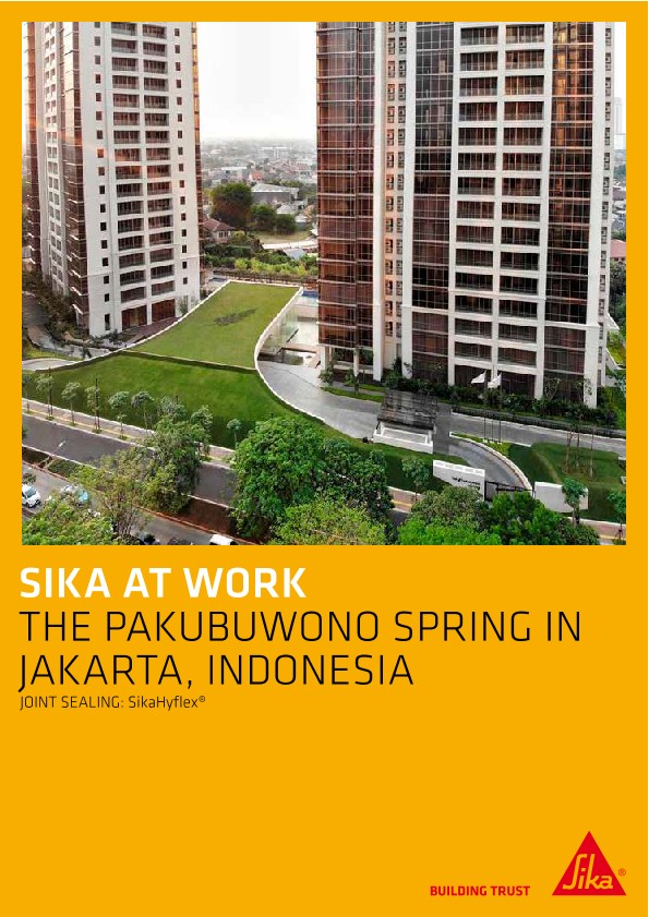 Pakubuwono Spring Resitendial Complex in Jakarta